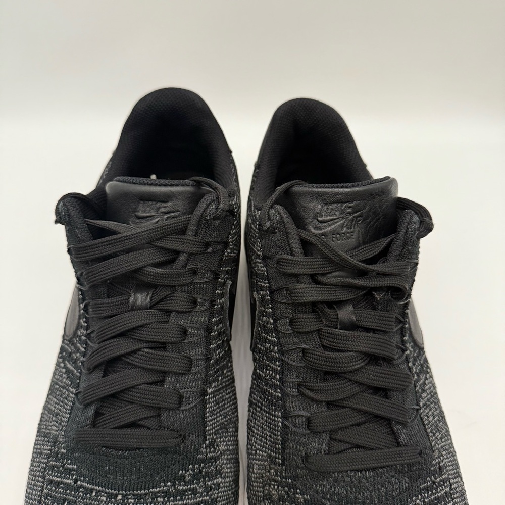 Nike Air Force 1 Flyknit Black sneakers Men’s Size 13 - Picture 6 of 12